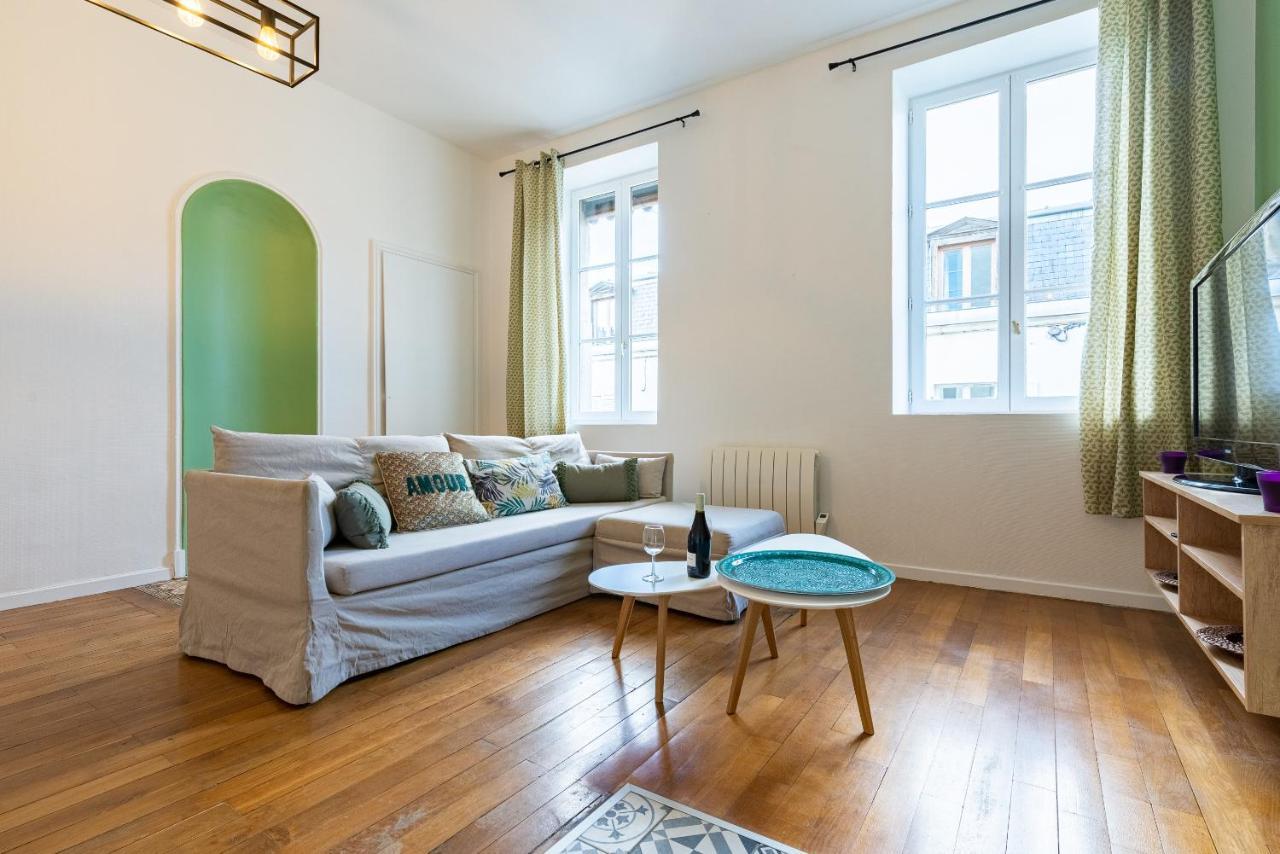 Cote Cour - Centre Ville- Calme - Charme - 4 Voyageurs Дижон Екстериор снимка